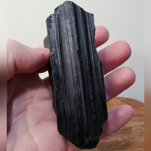 Black Tourmaline Crystal, 0.56 pounds - Picture 8 of 14
